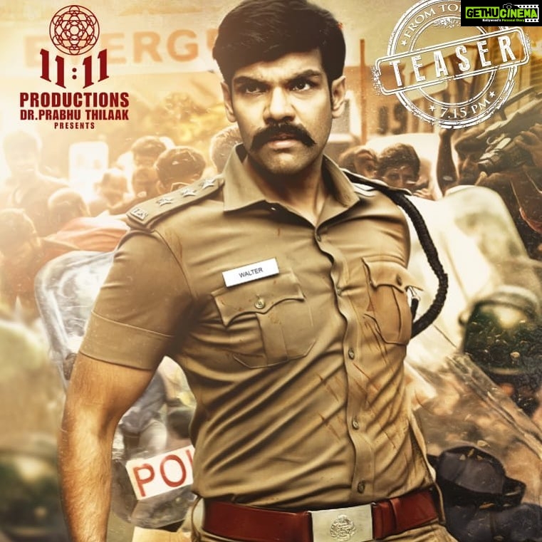 Sibi Sathyaraj Instagram - https://youtu.be/sT7qoq9Twq0 #WalterTeaser