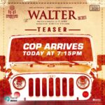 Sibi Sathyaraj Instagram - #Walter Teaser from 7:15 pm today! #WalterTeaser @shirinkanchwala @anbu_dir @11_11cinema #Sibiraj #sibisathyaraj #Onduty #newcopintown