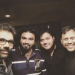Sibi Sathyaraj Instagram - The Bad Boys of DB! @saktivel_vasu @vikz5555 #VadivelDheenadhayalan #boysnight #bestfriends #friendshipgoals #party #badboys The Watsons