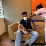 Sibi Sathyaraj Instagram - Jo(a)b done!Took my 2nd dose of Sputnik V today. Feeling happy to have finished my vaccine schedule not only for myself but also as a responsible citizen of our country and for humanity. @sputnik_vaccine @theapollohospitals #getvaccinated #sputnikv #vaccinationdone✔️ #vaccinated #sibiraj #sibisathyaraj