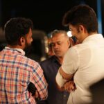 Sibi Sathyaraj Instagram – With the Boss! #GauthamVasudevMenon @anbu_dir @shirinkanchwala #Walter #Shootingdiaries #Tamilcinema #Copthriller #Crimethriller #Policestory #Sibiraj #Sibisathyaraj