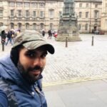 Sibi Sathyaraj Instagram - From 40 to 6 Degrees Celsius!🥵✈️🥶 #ukdiaries #photosofbritain #scotland #edinburgh #Summerholidays #winterinsummer
