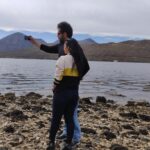 Sibi Sathyaraj Instagram - Driving to #Portree from #Lochness! #roadtrip #roadstodrivebeforeyoudie #isleofskye #Scotland #Inverness #UkTrip2019 #familygoals #summerholidays #mercedesbenz #mercedes #e220d #windyday #photosofbritain