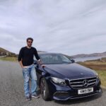 Sibi Sathyaraj Instagram - Driving to #Portree from #Lochness! #roadtrip #roadstodrivebeforeyoudie #isleofskye #Scotland #Inverness #UkTrip2019 #familygoals #summerholidays #mercedesbenz #mercedes #e220d #windyday #photosofbritain
