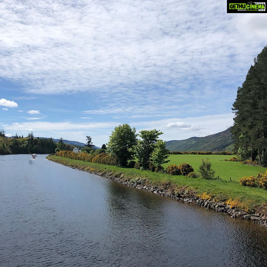 Sibi Sathyaraj Instagram - In search of the Loch Ness monster! #Scotland #Lochness #Inverness #Lochnessmonster #Nessie #photosofbritain #uktraveldiaries #SibiTravels