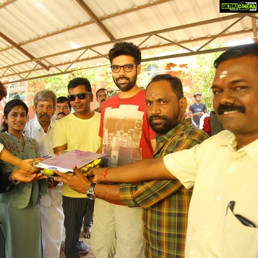 Sibi Sathyaraj Instagram - Started shoot for my next film with Dir #dharaneetharan and @mg_auraa_cinemas!😊Need all your support🙏🏻 #NewProject #tamilcinema #workmode