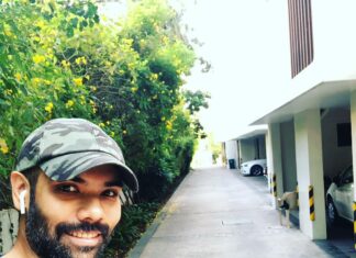 Sibi Sathyaraj Instagram - Morning walk with ur fav music! Best way to start the say!Happy morning and enjoy ur weekend 😊 #morningmotivation #morningwalk #riseandshine #vitamind
