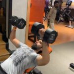 Sibi Sathyaraj Instagram - Back in the Gym! #getitoffyourchest #chestday #nopainnogain #gymmotivation