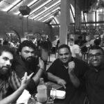 Sibi Sathyaraj Instagram - With the new king(@karunmatt) of good times #watsonschennai #chennainightlife