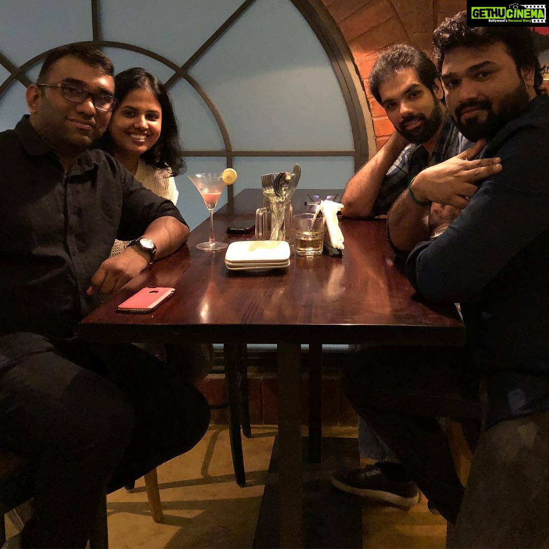 Sibi Sathyaraj Instagram - Fun night with Friends😊🍻 #Watsons #Restobar #Nightlife #Pub #watsonschennai #nammachennai