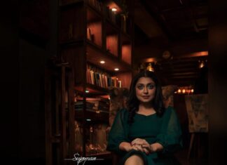 Sija Rose Instagram - Swipe left to a tough leg day . . Concept and photography 📸 @sujay_nair Stylist @instyle_by_an Costume @ganga_priyadarsini Retouch @sujay_nair Makeup @nobles_makeover Bts @a_ji_menon Asst cam bijo_c_paulose . Thank you @edam_art_cafe for your warm welcome . #pacha #photography #picoftheday #handupintheair #smokyeyes #kannama #bottlegreendress #kohleyes #antique #vintage #beyou