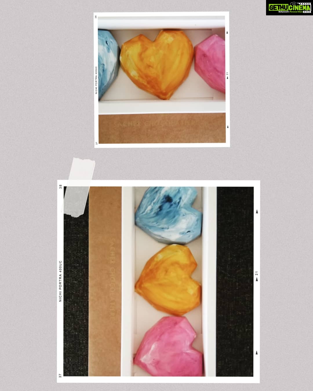 Sija Rose Instagram - π Keep Calm And Relish hearts ππβ€ . Love to all my friends Love to my brothers . Happy friendship day Happy Rakshabandhan . Thank you @sacherchocolatiere for these jumbo Bon Bon π . Get your personalized heartsπ
