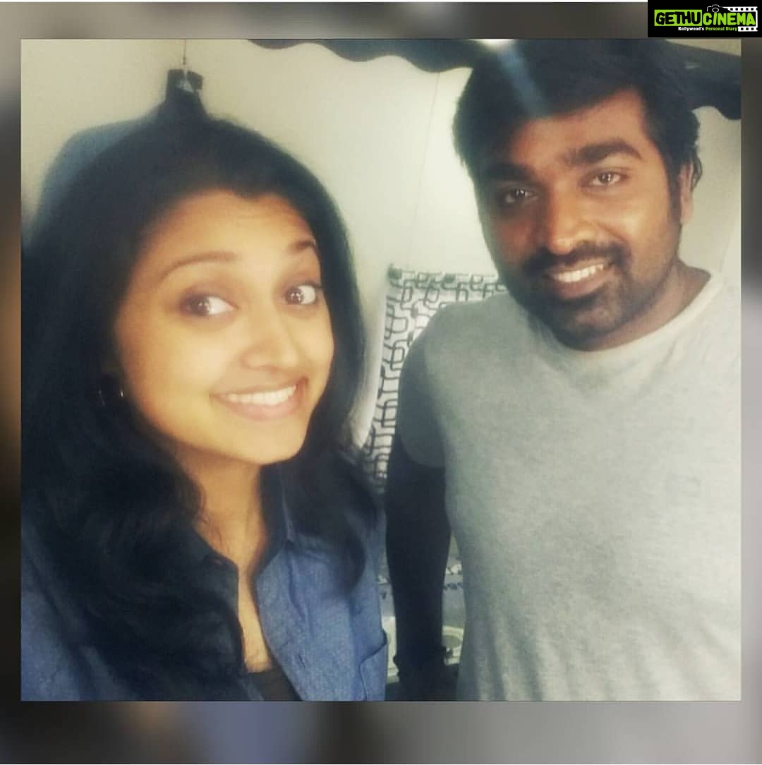 Sija Rose Instagram - Happy birthday sir @actorvijaysethupathi . Sharing a screen space with you will always be one of my best. . Prosperous years ahead Makkal Selvan . #vijaysethupathi #rekkafilm Chennai, India