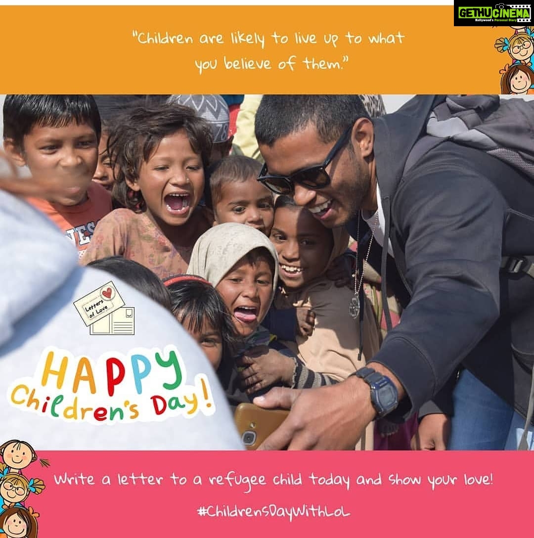 Sija Rose Instagram - This Children's Day, I would like to share with you all what I support @lettersoflove2018 . Thank you for making me believe again and again that a smallest gesture of love makes huge ripples in one's life. Three years of writing letters to these kids which I love to continue. As years go by I wish to write to them to know how life has bloomed through hardships. . . . HAPPY CHILDREN'S DAY #lettersoflove2019 #happychildrensday #kidos