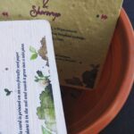 Sija Rose Instagram - During weddings most of us spend on all the glam and glitter. But here's my dost @nikhileshpillay doing this differently! Congratulations buddy for ur big day and ur simple thought on this ecofriendly wedding card. Let us learn!! #weddingcard #ecofriendly #carefornature