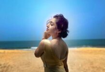 Sija Rose Instagram - A golden badge to all those who took time to wish me . Thank you . Hope to be wiser this year . Post birthday pic🌟 . Attire: @leirakuncysiby #that #goldendress #pearlsonthem #beachgirl #grateful #fortheone 💕