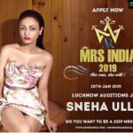 Sneha Ullal Instagram - Im not a mrs yet so i cant audition 🥰 but your invited to audition for Mrs.India 2019 beginning with Lucknow. #snehaullal @armrsindia