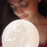 Sneha Ullal Instagram - Shes like the moon,part of her is always hidden.#moonchild #keepitreal