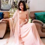 Sneha Ullal Instagram - Basically a girl with a personality of a dude😂😂😂💁🏻‍♀️.Uff these smiles i need give for you..😁 Outfit by @ashishandshefaliofficial ❤️