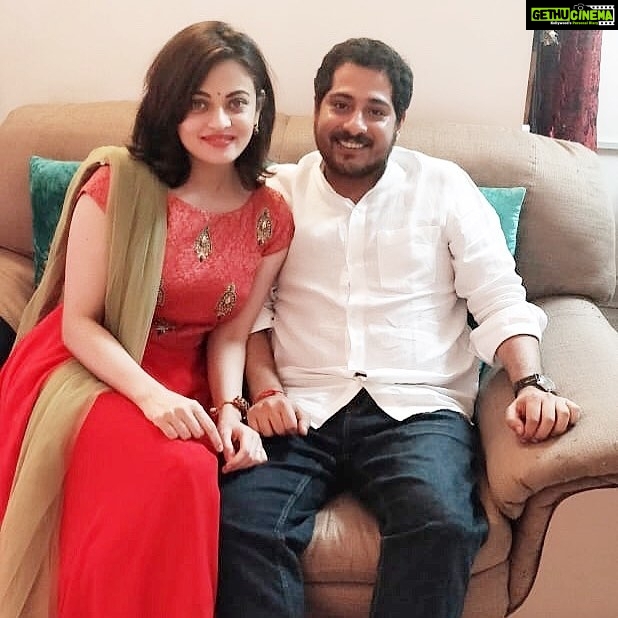 Sneha Ullal Instagram - My dude @trivan205 #foreverkindofpeople #ganeshchaturti2018