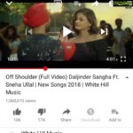 Sneha Ullal Instagram – And in just few hours you gave me 1 million views.Im sending my love to those 1 million hearts who took the time to watch me in “Off Shoulder”