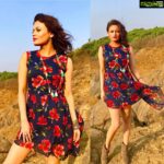 Sneha Ullal Instagram - Falling in love with this floral one piece asymmetric dress from @rareprive Designed by International designer Alessia Giocomel.Shop the collection on myntra and @shoppers_stop 💕