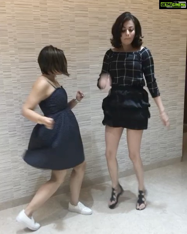 Sneha Ullal Instagram - When we meet after a long long time #backtoschool @shwetarohira