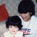 Sneha Ullal Instagram - My first step.Mother and I
