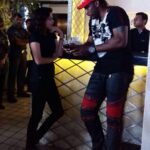 Sneha Ullal Instagram - When an actor and a cricketer meet,convos be like - Cricket,acting,dance and India.Game on. @chrisgayle333 #westindiescricket