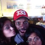 Sneha Ullal Instagram - Look at @chrisgayle333 being all cute last night . We danced and chatted .Such a cool person.Best of luck for tomorrows match .#partywithsportz #westindiescricket #champion