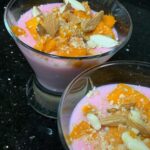 Sneha Ullal Instagram – I made Strawberry & Mango custard for my parents.What do you think?