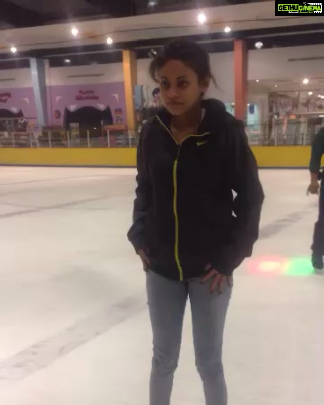 Sneha Ullal Instagram - The child in me #iceskating #lostandfoundmemories oh btw thats my "dogs expression"