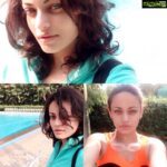 Sneha Ullal Instagram - Swim away your fat,stress,anger and temptations. #swimmer #perfectwater #tone #bringit