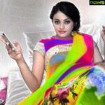 Sneha Ullal Instagram – Probably the only time i have worn anything so colorful..😜🙈 #happydiwali
