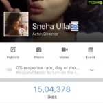 Sneha Ullal Instagram - 15lakh and counting on my facebook baby.#yipee