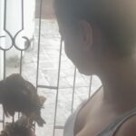 Sneha Ullal Instagram - Chilling with the wild 🦅Rescued eagle “Coconut” is doing well.God job @frankgueizelar 🥰