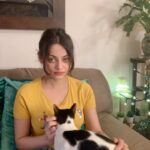 Sneha Ullal Instagram - Home sweet Home.My Picket girl is being moody today. #snehaullal #vegan #crueltyfree