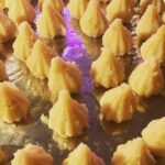 Sneha Ullal Instagram – My last offering #ganeshchaturti #2020 
Rava Modak’s with Coconut & Cranberry.
#snehaullal #keepthefaith .Made with love