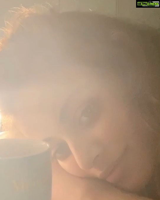 Sneha Ullal Instagram - Locked down but I can still feel your warmth.For the love of coffee. #snehaullal #covid #lockdown @frankgueizelar 🥰☕️. My Home Exhibition