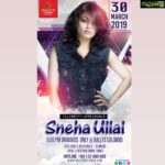 Sneha Ullal Instagram - Hello Colombo.Im going to see you real soon.30th march @ballyscolombosrilanka .Until then,keep playing keep winning. @shaikfazilballys