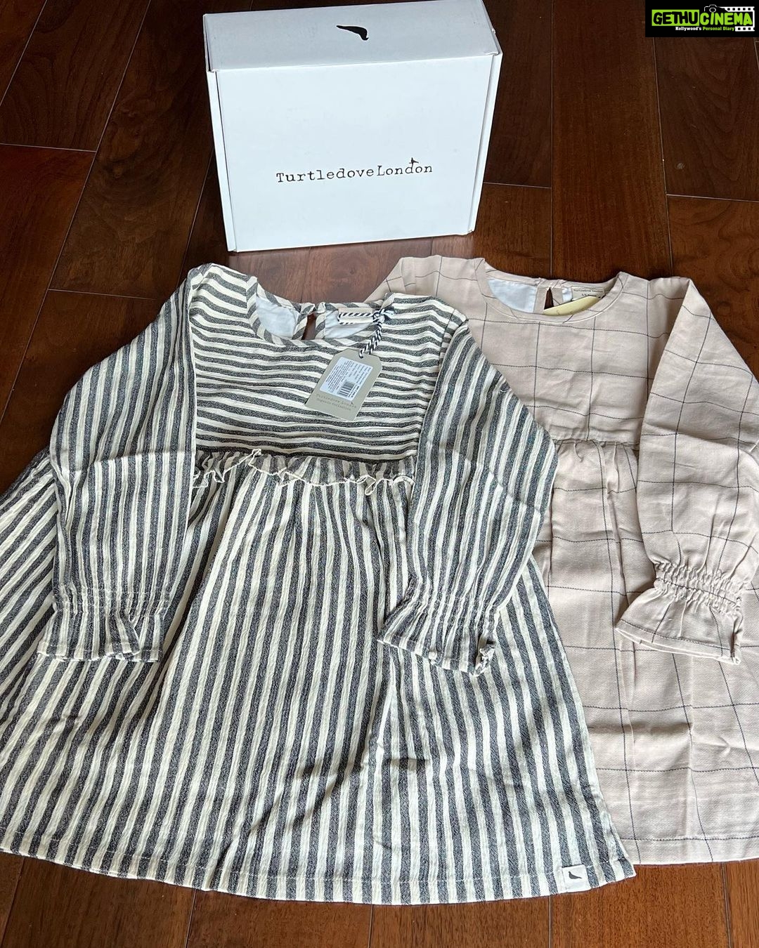 Soha Ali Khan Instagram - I chanced upon @turtledovelondonindia , the award winning British Brand, making the softest clothes. Their collection is mindful, sustainable and made in 100% GOTS certified organic cotton, so soft on the skin - it was a no brainer to get them for my daughter ! They are now available in India, so get your cherubs some sass + comfort all at one place @turtledovelondonindia @firstcryindia