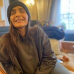Sonam Kapoor Instagram - My husband thinks I’m eternally cute even when I’m whining. 😂 📸 @anandahuja love you ➡️ to see whiny face London, United Kingdom