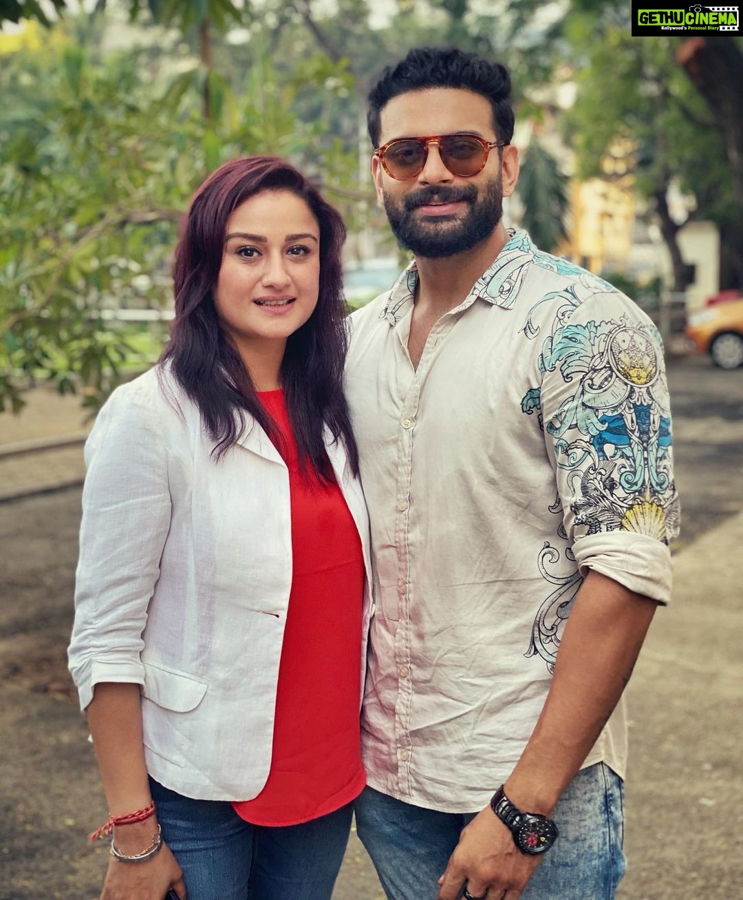 Sonia Agarwal Instagram - With the ever charming dedicated actress @soniaaggarwal1 ❤️ Chennai, India
