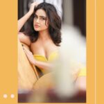 Sony Charishta Instagram - Yellow is For Follow #bollywood #tollywood #model #photoshoot