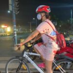 Sony Charishta Instagram - #it's a beautiful world get out there and discover it.😊😊😊 #happy #fitnessmotivation #fitness #cycling #cyclinglife #cycle #tamilactress #telugu #intragram #reelsinstagram #reels #runners #socialmedia #soback #selfie