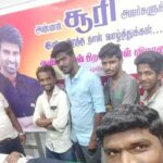Soori Instagram - ரத்த தானம், கண் தானம் செய்தும், பனை விதைத்தும், மரங்கள் நட்டும், மக்களுக்கான உதவிகளை வழங்கியும் என் பிறந்த நாளை சிறந்த நாளாக்கிய நல் உள்ளங்கள் அனைவருக்கும் நன்றி!