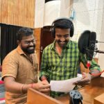 Soori Instagram - வேலன் திரைப்படத்தில் வசன பதிவின்போது இயக்குனர் தம்பி கவினுடன்.. வாழ்த்துக்கள்.. @themugenrao @kalaimagan20 @kavin_dir @gopijagadeeswaran #Velan
