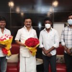 Soori Instagram - புரட்சி படைத்த முதல்வருக்கும் துணைநின்ற அவர் புதல்வருக்கும் வாழ்த்துகள்...🙏💐