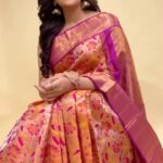 Sreemukhi Instagram - Chillapalli the vintage weavers of Mangalagiri are opening their second store at Madeenaguda, Hyderabad, near Madeenaguda bus stop on Feb 16th at 10:30 AM. Chillapalli will offer the finest handmade silk sarees, dress materials, Lehengas and lots more at weavers price! Join us for the grand launch celebrations that will be inaugurated by 'DJ Tillu' hero Siddhu Jonnalagadda and Khiladi movie heroine Dimple Hayathi. Get great discounts and a lucky chance to win cash back coupons worth Rs.5000/-. See you all at the grand launch. @chillapalliweavers @siddu_buoy @dimplehayathi