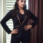 Sri Divya Instagram - Happy Sunday 🖤 📸- @camerasenthil 👗- @swapnaareddyofficial @swaadh